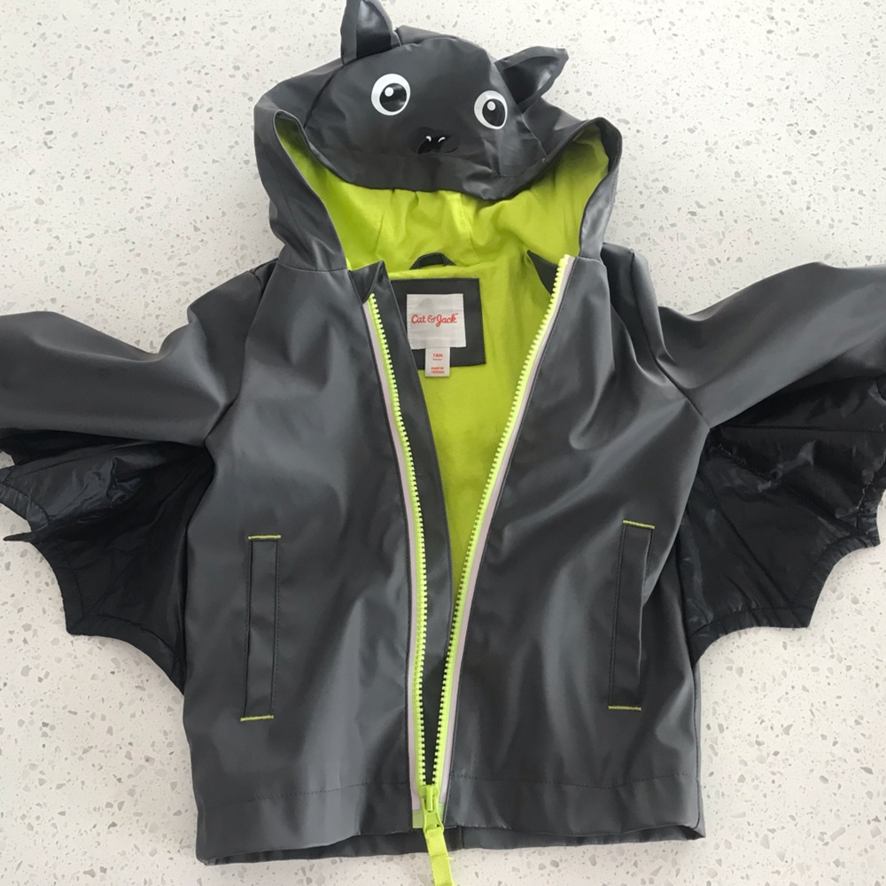 Cat & Jack Bat Raincoat